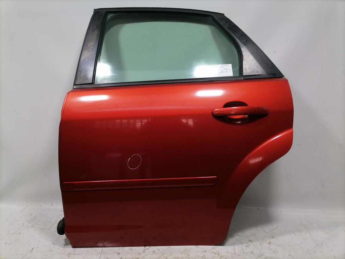 Ford Focus 2 original T&uuml;r hinten links Tango Rot Flie&szlig;heck Bj.2006